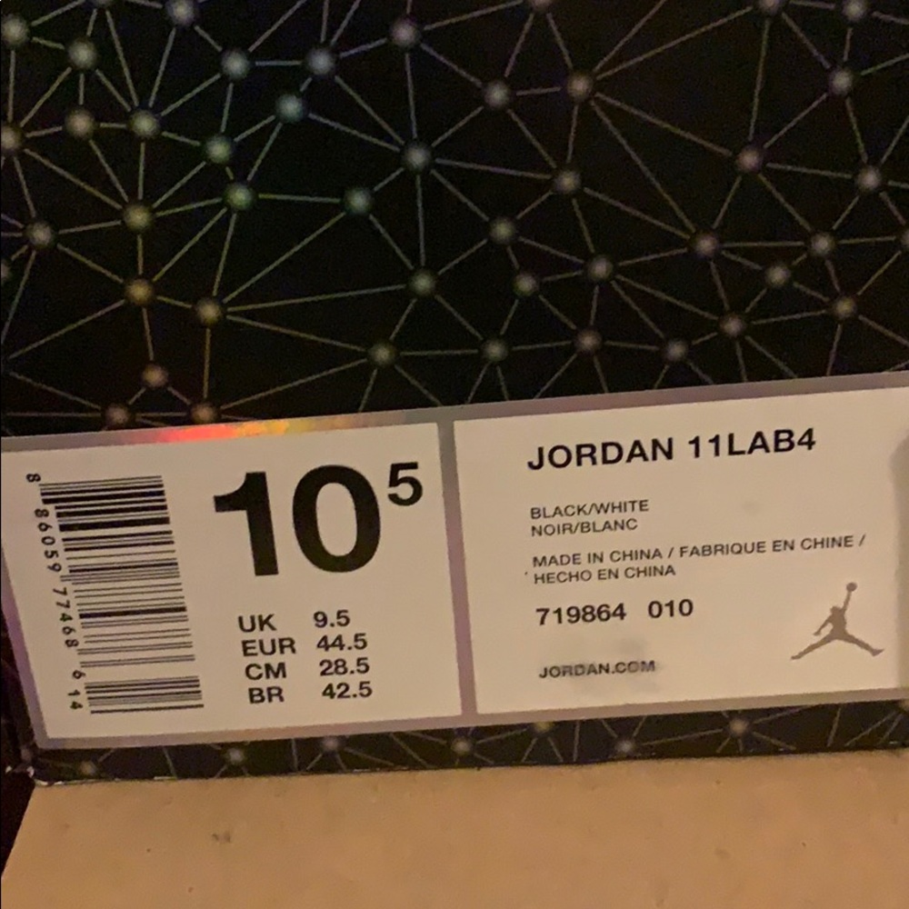 Brand new Jordan 11lab 4s